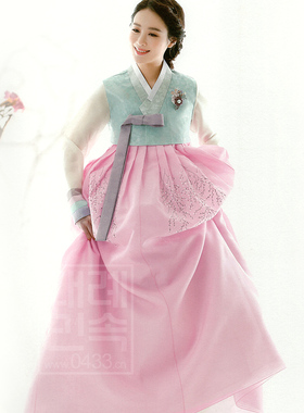 韩国进口面料韩服新娘婚礼敬酒韩服133H-X02131
