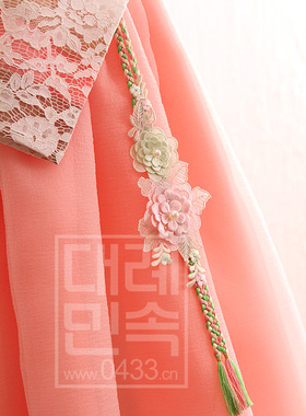 生活韩服腰部挂件 包挂件 车挂 立体花韩服裙子挂件H-P01226
