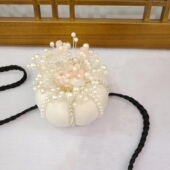 古装 婚礼服新娘发箍发绳拍摄发饰超闪亮贝壳镶钻大婚服头饰F22005