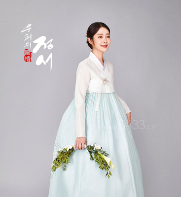 女士婚礼朝鲜族韩服