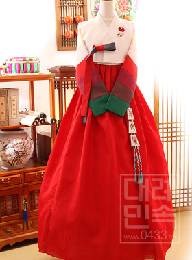 朝鲜族民族服装新娘婚礼结婚敬酒礼服韩国女士韩服H-X01271