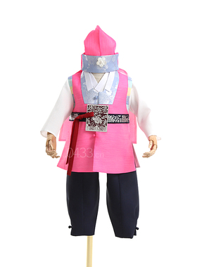 韩国男童儿童韩服朝鲜服装男宝宝一周岁生日礼服王子韩服E10308