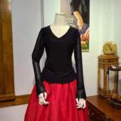 朝鲜族民族练习舞蹈裙 S011245 跳舞穿 韩服裙子富贵高档定做