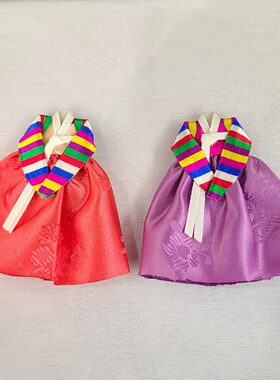 韩国原装进口小彩条韩服冰箱贴婚礼赠品礼品手工艺品H-P01911-4