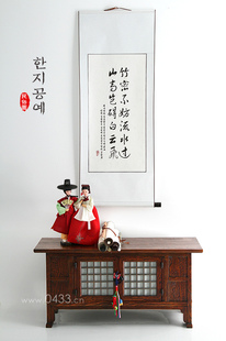 韩国传统民俗画挂件家居料理店壁挂H P01602