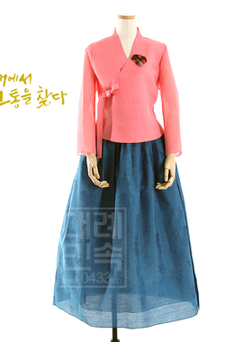 韩国原装进口生活韩服朝鲜族民族服装平时穿的韩服 H-S01351