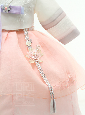 韩服配件绣花儿童裙子