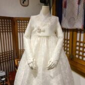 敬酒韩服婚纱礼服女士服H 朝鲜族民俗服装 新娘婚礼结婚仪式 X22005