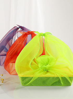 礼品包布送礼礼盒包装布双色布单层进口礼物包布胭脂纱B24029