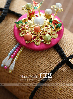 古代宫廷颤抖发带/发绳/韩式头饰/舞台发饰/ H-P07849