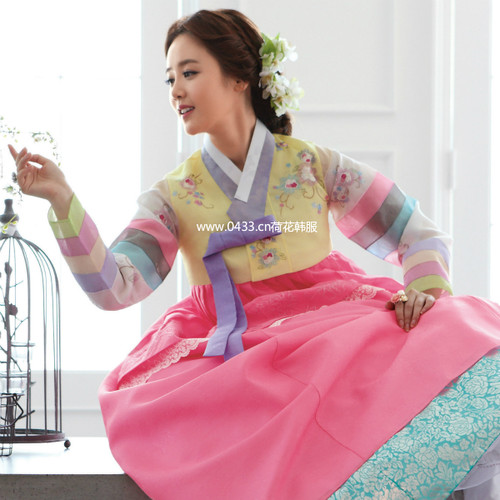 韩国原装进口新娘韩服/敬酒婚礼韩服/婚纱/H-X02016-926