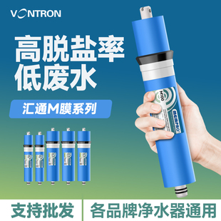 时代沃顿汇通M100 400G家用净水器RO通用滤芯 600G反渗透膜3013
