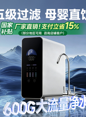 政府补贴ro反渗透净水器600G直饮