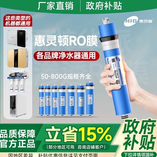 RO膜反渗透家用净水器hid惠灵顿滤芯75G400G商用纯水机净水机通用