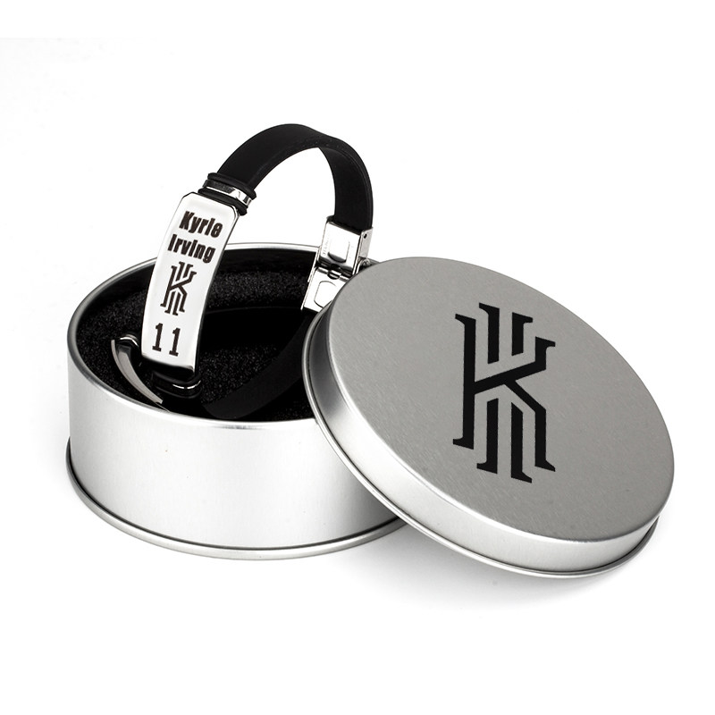 凯里欧文篮球明星周边纪念品生日礼物男女卡扣可调节运动手环腕带