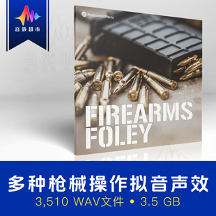 枪械装弹上膛空击等操作音效 Pro Sound Effects Firearms Foley