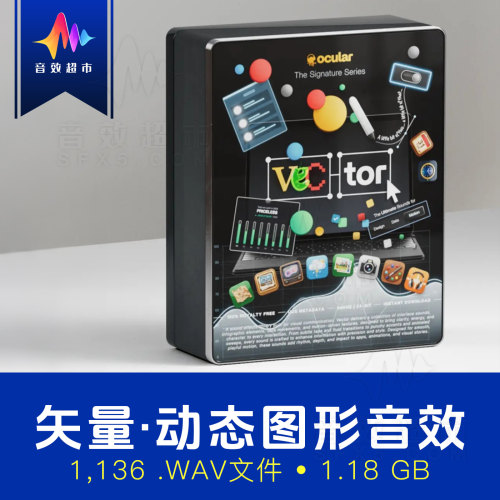 动态图形PPT图表演示音效 Ocular Sounds Vector Motion Graphics