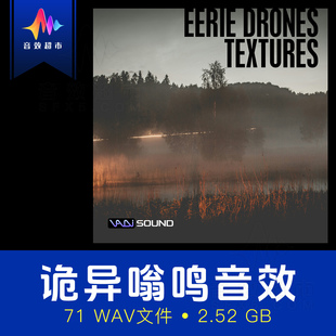 恐怖诡异氛围音效 Vadi Sound Eerie Drones and Textures SFX