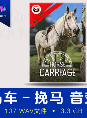 马车马蹄声牵马骑马行走奔跑音效 Dramatic Cat Horse Carriage