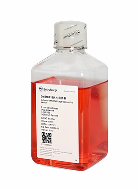 Biosharp DMEM/F12(1:1)液体培养基(含丙酮酸钠，含HEPES) 500ml