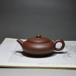 宜兴原矿紫砂壶全手工潘玉茶具原创设计150CC茶壶 老缶出品
