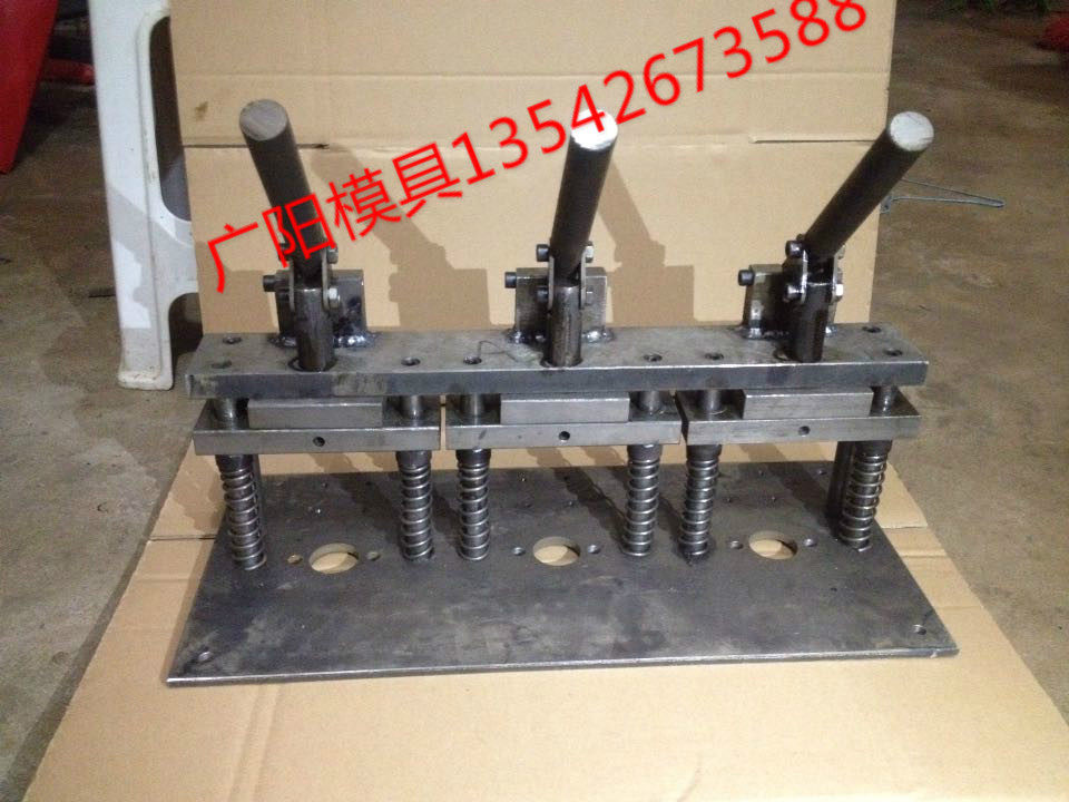 多工位不锈钢铝合金铁板皮革下料打孔机手压机手动压力机手动冲床