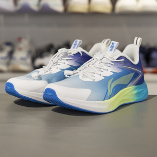 透气网面运动鞋 正品 男女大童鞋 2025春季 YKFV048 李宁儿童飞云跑鞋