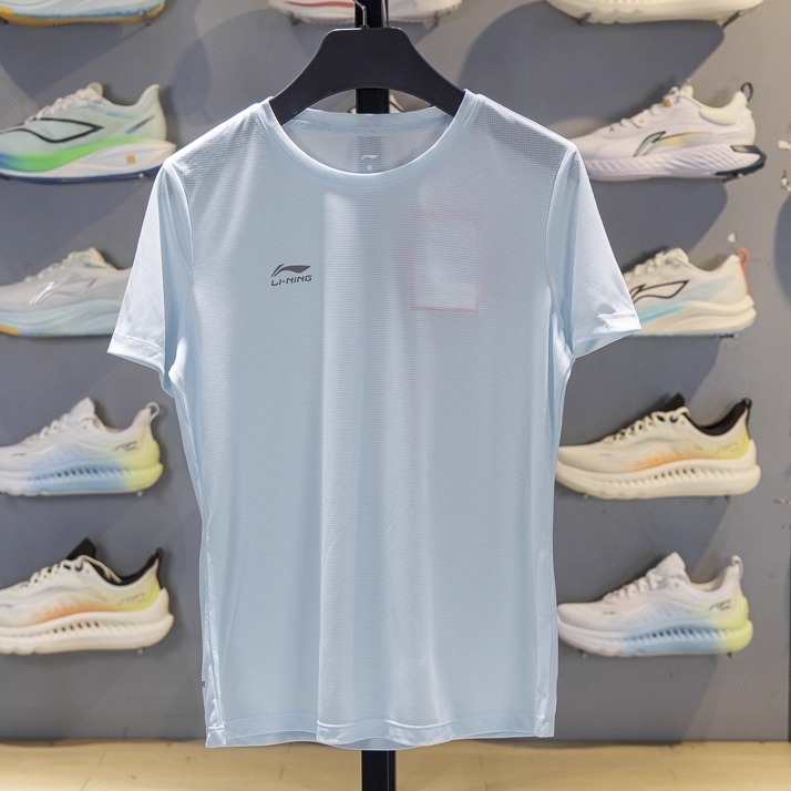 李宁短袖女子速干凉爽短袖T恤