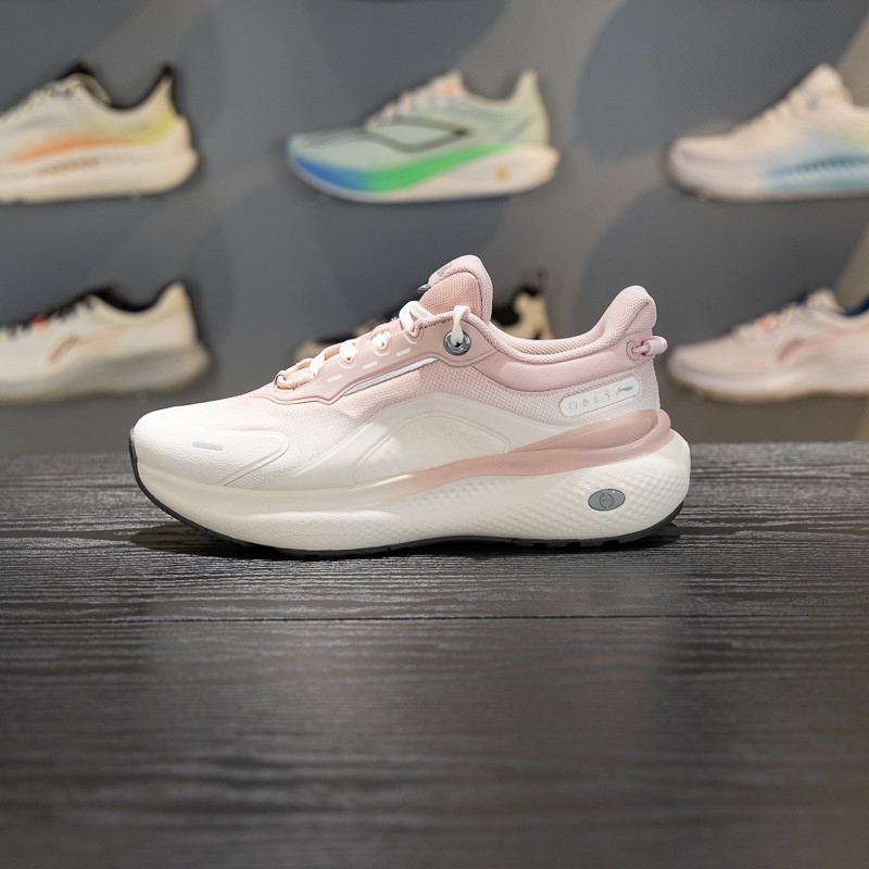 李宁SOFT PLUS 2女子休闲鞋2026春季防泼水柔软舒适运动鞋AGLW014,运动鞋new,运动休闲鞋,淘宝优惠券,粉丝福利购,淘宝优惠卷