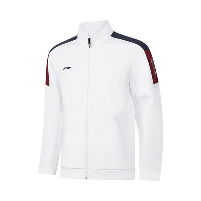 李宁运动生活男子立领开衫卫衣