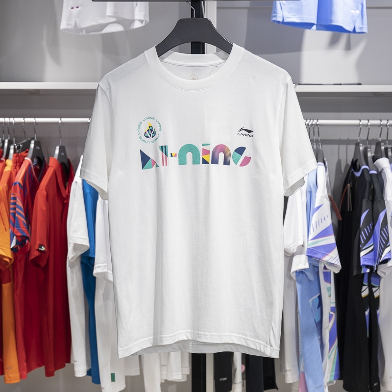 李宁短袖男女通用纯棉T恤