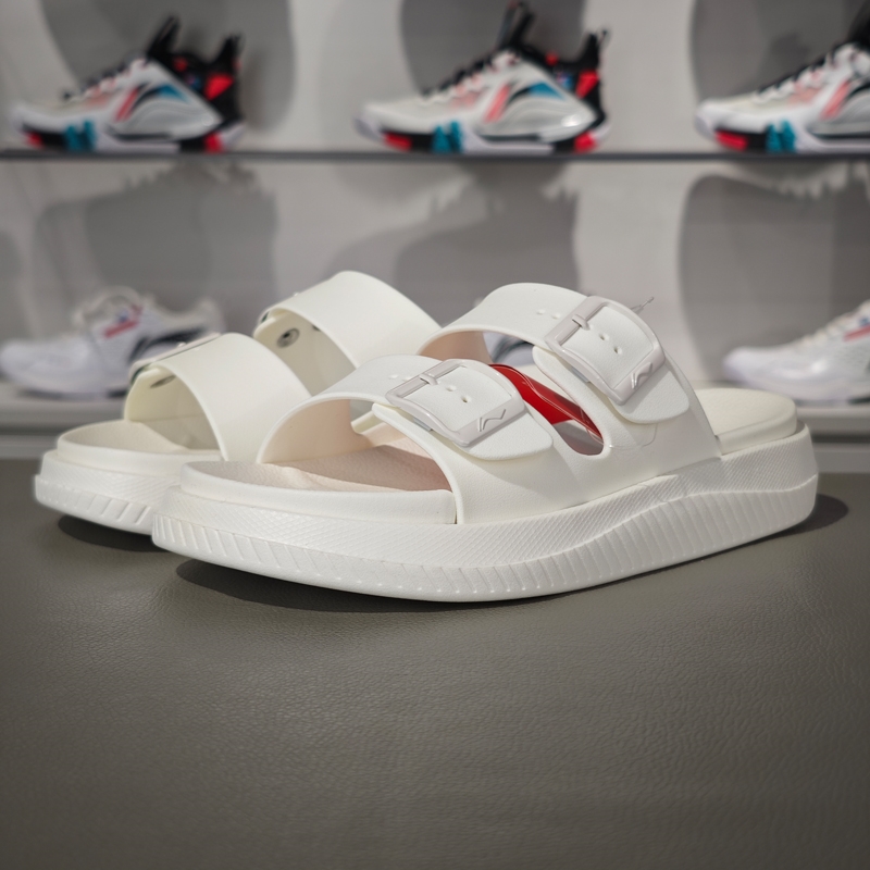 李宁女子凉拖防滑拖鞋