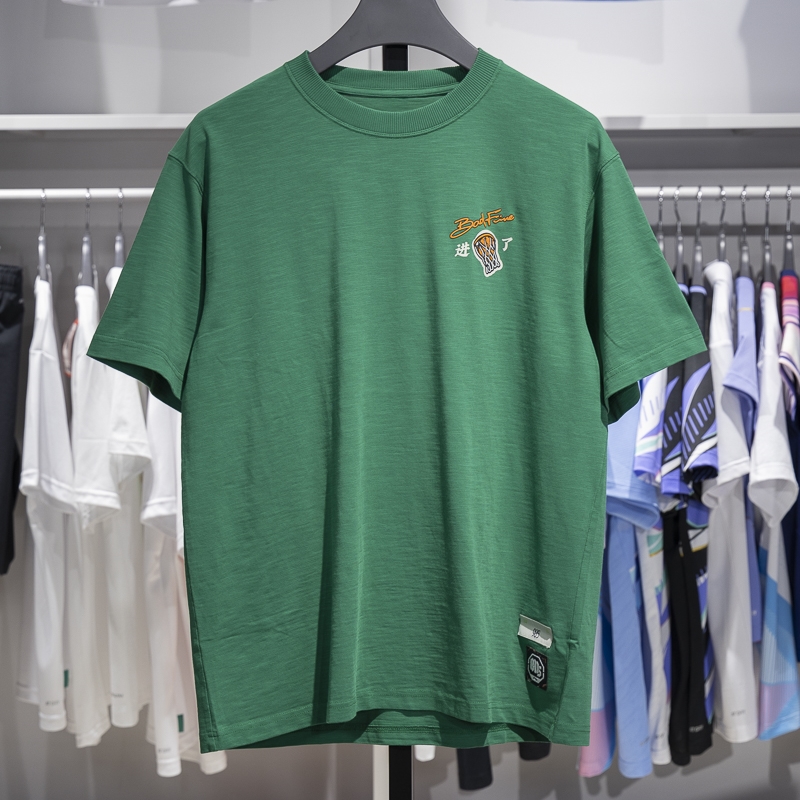 李宁短袖男子吸湿排汗T恤