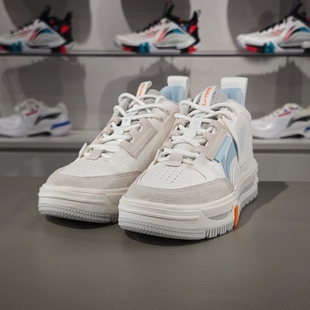 李宁运动鞋女子冬季运动时尚系列舒适百搭潮流经典休闲鞋AGCS240