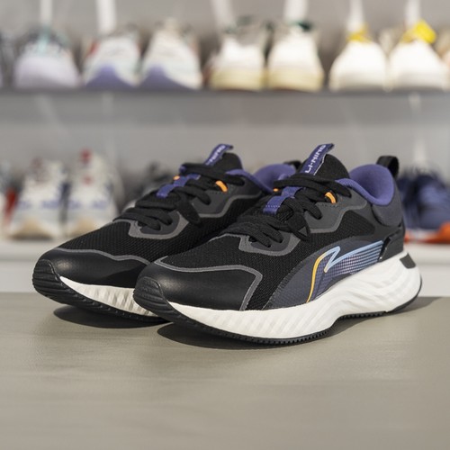 李宁系带女子低帮防泼水休闲鞋