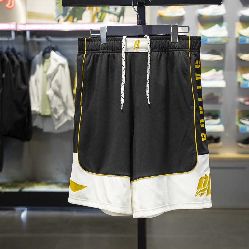 李宁男子短裤速干凉爽比赛裤