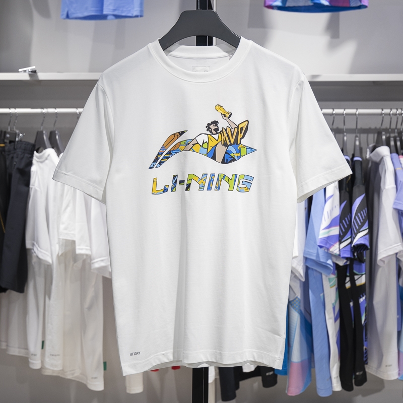 李宁短袖男子舒适透气T恤