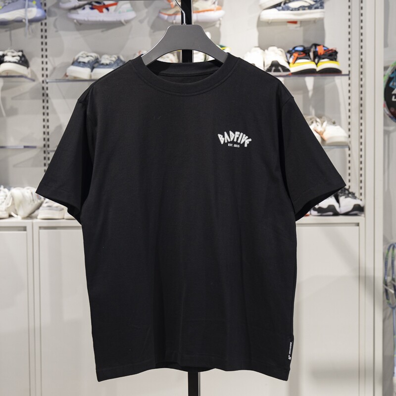 李宁短袖男子宽松短袖文化衫