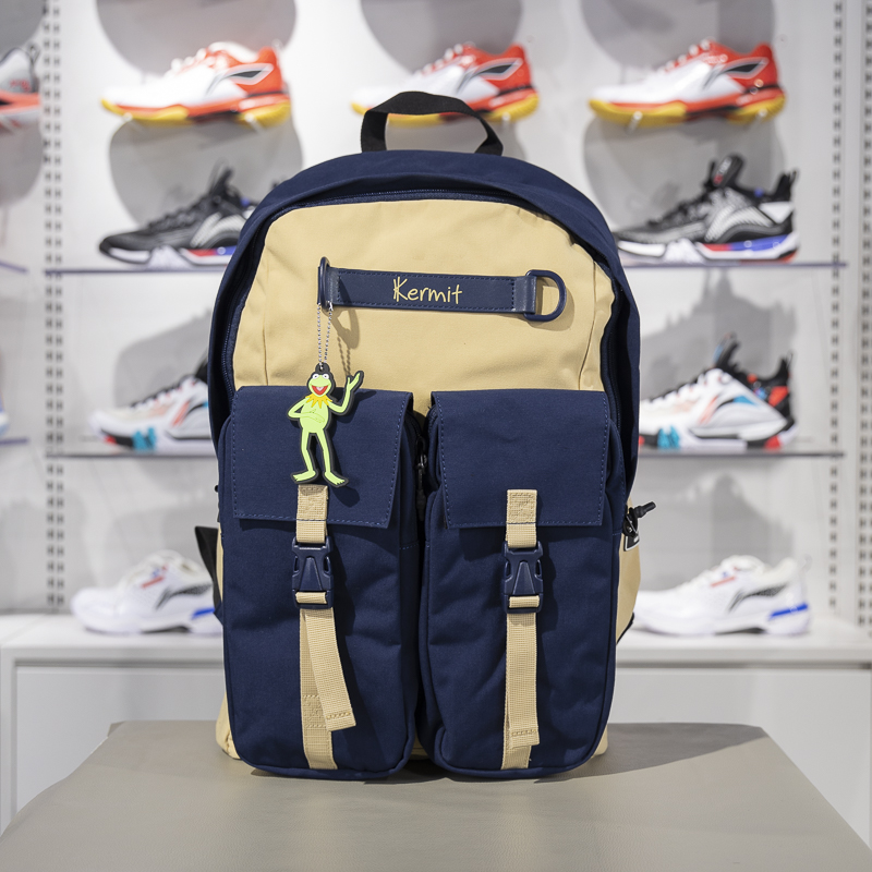 李宁中国日背包男女通用双肩包