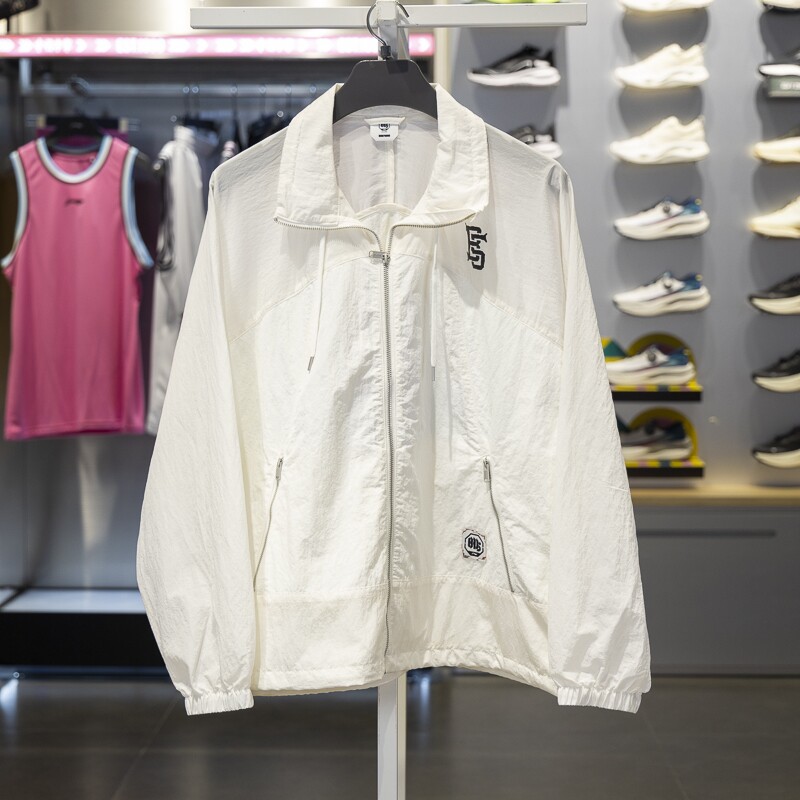 李宁运动风衣宽松透气