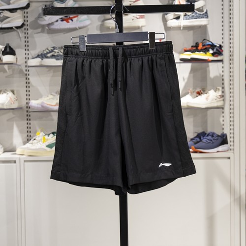 李宁男子速干运动短裤