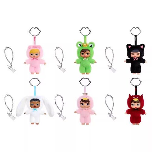 Bratz 贝兹娃娃盲盒 Iconz 毛绒公仔挂件潮玩收藏生日礼物
