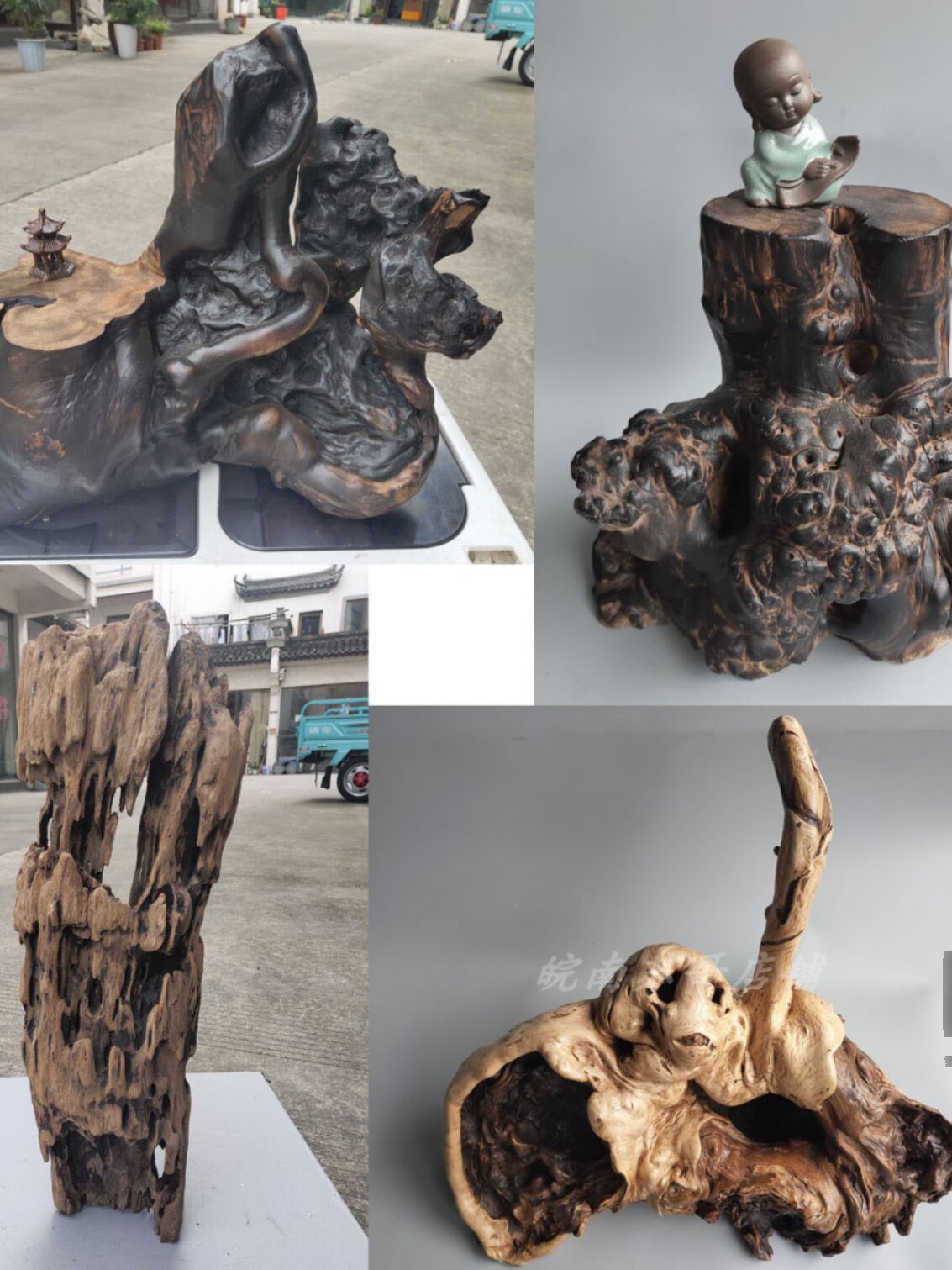 NATURAL WOOD CARVING CLIFF CYPRESS ROOT CARVING HANDICRAFT DECORATION ORNAMENTS FLOWER STANDS STOOL BOTTOM BUDDHA PLATFORM BUDDHA SEAT WEATHERED WOOD