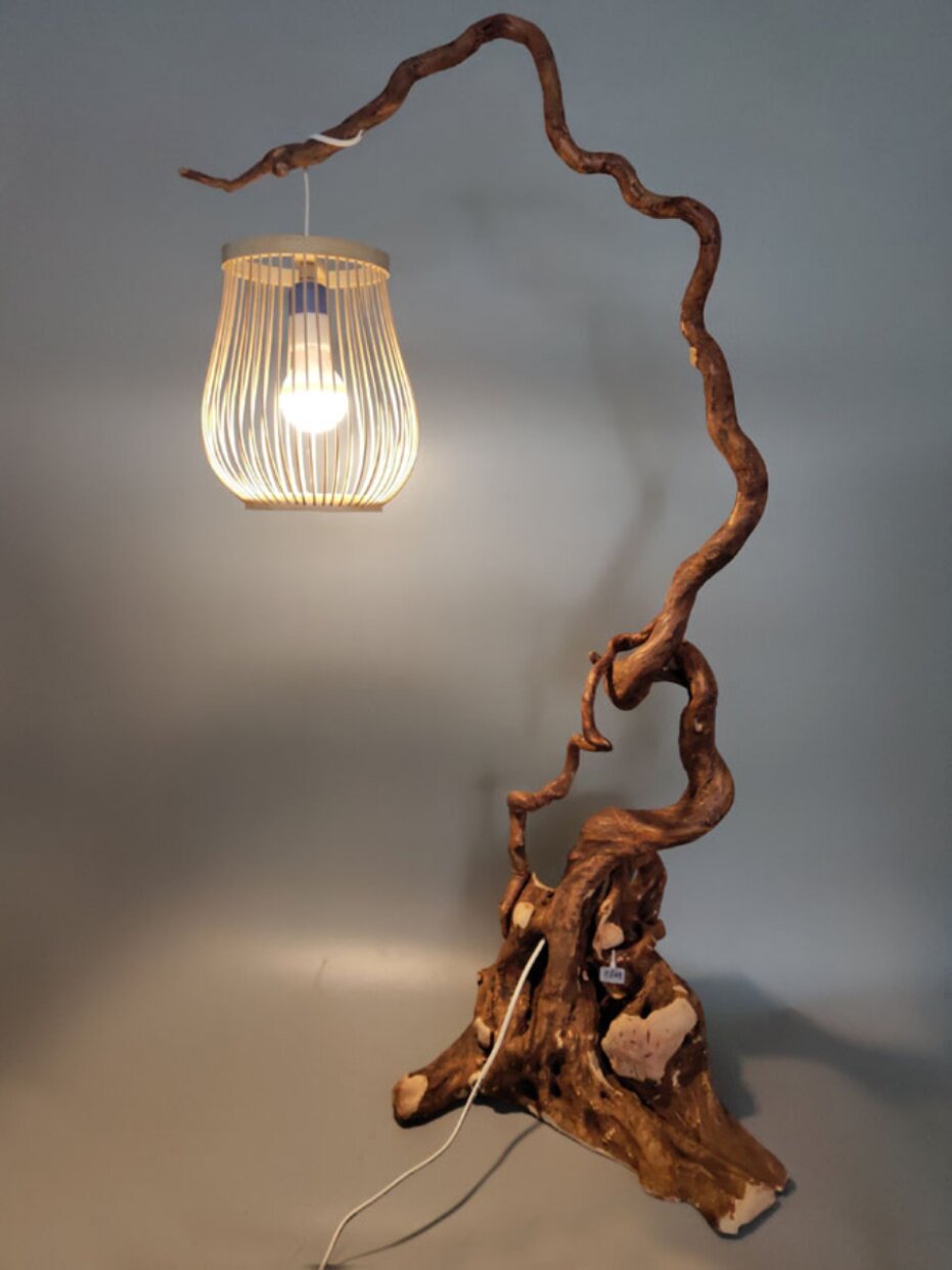 NATURAL TREE ROOTS CONFORMAL LAMP STANDS ZEN CREATIVE TABLE LAMPS HOME CLUBS TEA HOUSES ARTISTIC CONCEPTION DECORATIONS RHODODENDRON ROOTS BIRD STANDS