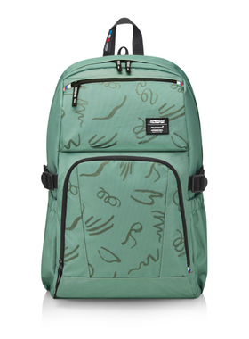 AT/美旅双肩包TP1大高初中学生书包旅游背包时尚校园休闲包轻男女