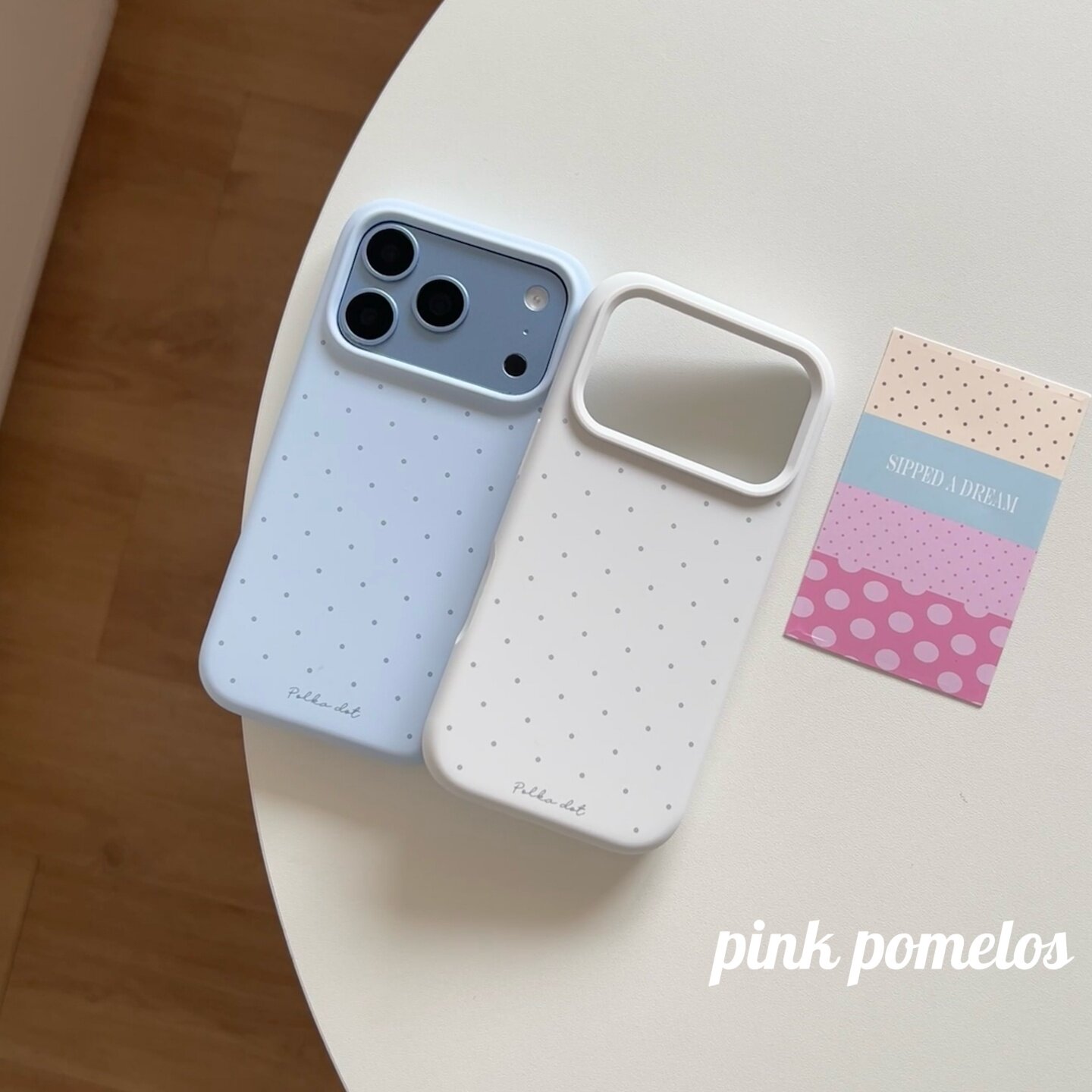 (全包按键）适用于iphone18promax大视窗磁吸手机壳16/17波点液态硅胶手机壳苹果17promax冰川蓝手机保护套