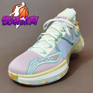 开夜赛男子篮球专业比赛鞋 闪击6代圣诞 李宁CBA赞助PE球员版 狠货