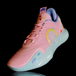 现货 李宁2024款韦德系列全城12代男子减震耐磨篮球鞋ABAU015-3