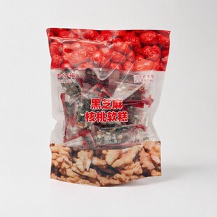 老介福八珍切糕黑芝麻核桃软糕健康零食小吃营养休闲食品老式糕点