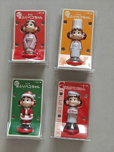 现货日本中古玩具不二家牛奶妹peko摆件